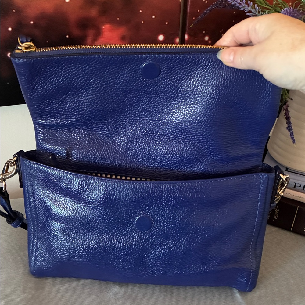 Vintage Kate Spade Leather Flap Bag - Picture 7 of 12
